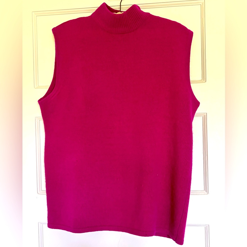 IB Diffusion vintage sleeveless mock neck sweater *as is*